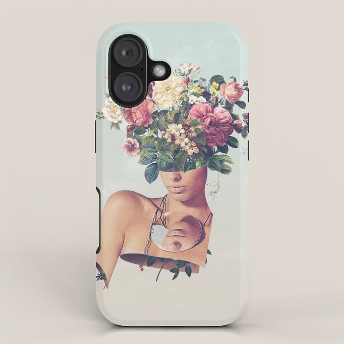Flower-ism - Bouquet Pot Head iPhone Case Gallery Image 1