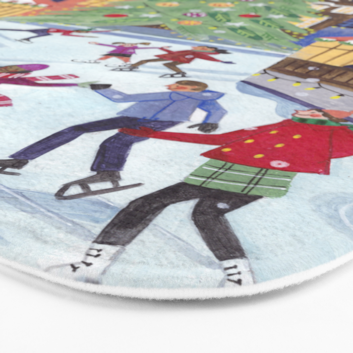 Skating in London Bath Mat Gallery Image 3