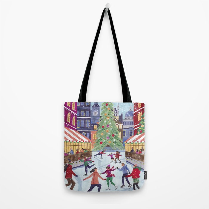 Skating in London Tote Bag Gallery Image 2