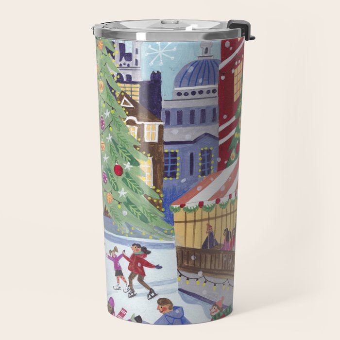 Skating in London Travel Mug Gallery Image 2