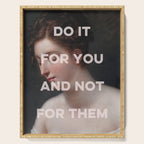 Do It For You And Not For Them Serving Tray Gallery Image 1