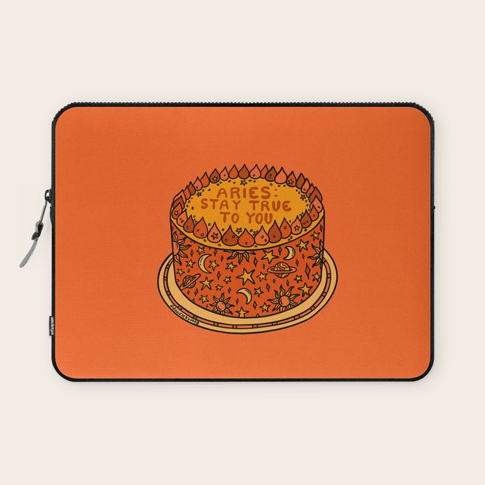 Aries Cake Laptop Sleeve Gallery Image 1