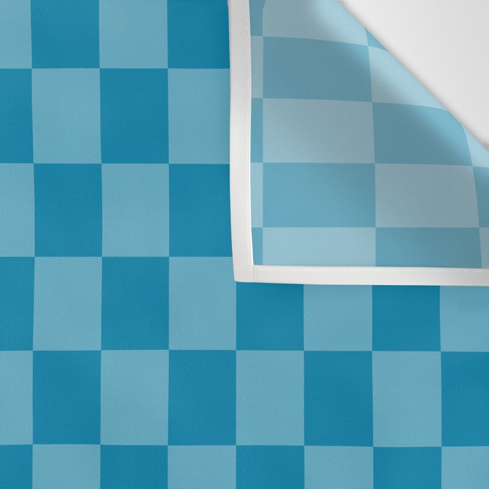 Blocks of Mixed Checkered Colorful Plaids geometric pattern Wall Tapestry Gallery Image 3