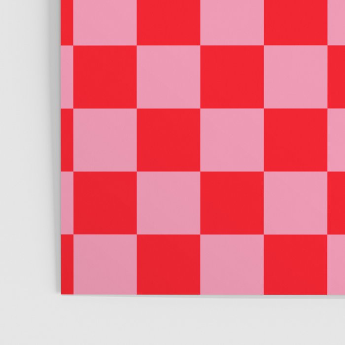 Blocks of Mixed Checkered Colorful Plaids geometric pattern Poster Gallery Image 3