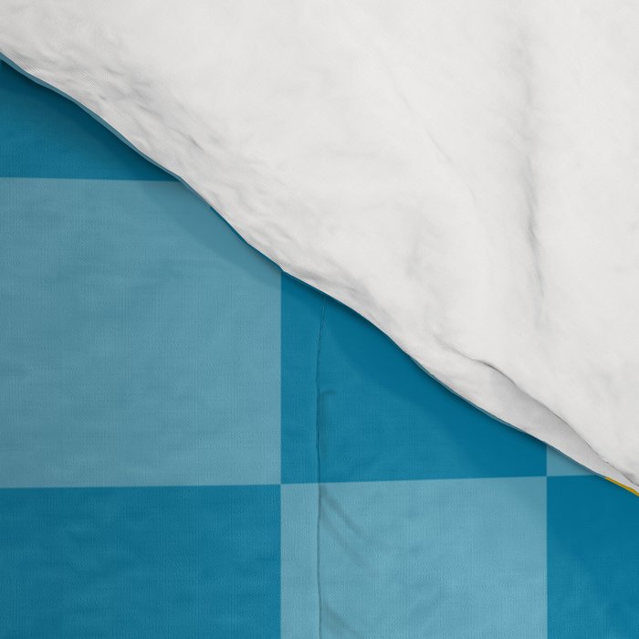 Blocks of Mixed Checkered Colorful Plaids geometric pattern Comforter Gallery Image 4