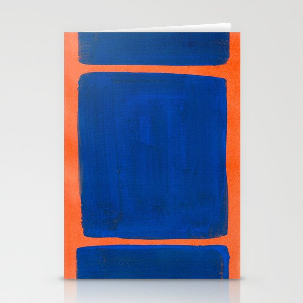Colourful Field Orange And Blue Stationery Card Gallery Image 2