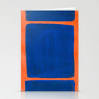 Colourful Field Orange And Blue Stationery Card Gallery Image 2