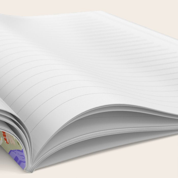 Colourful mushrooms, flowers and berries illustration  Notebook Gallery Image 2