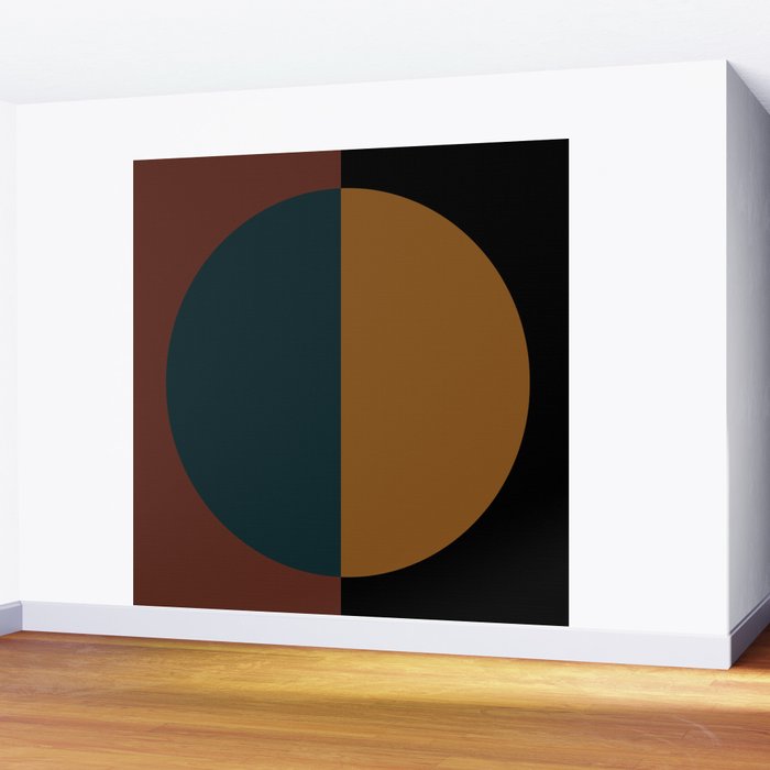 Color Block Abstract XI Wall Mural Gallery Image 2