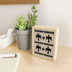 Southwestern Eagle and Arrow Pattern 125 Mini Art Print Gallery Image 2