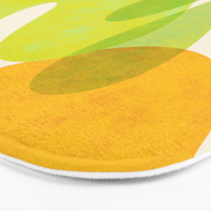 Cozy Salad Stack Abstract Scene Bath Mat Gallery Image 3