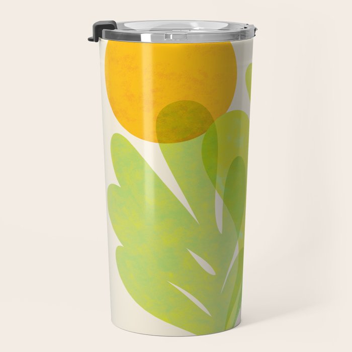 Cozy Salad Stack Abstract Scene Travel Mug Gallery Image 3