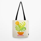 Cozy Salad Stack Abstract Scene Tote Bag Gallery Image 2