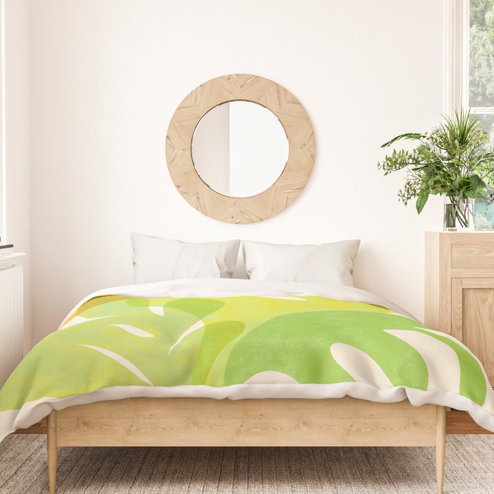 Cozy Salad Stack Abstract Scene Duvet Cover Gallery Image 3