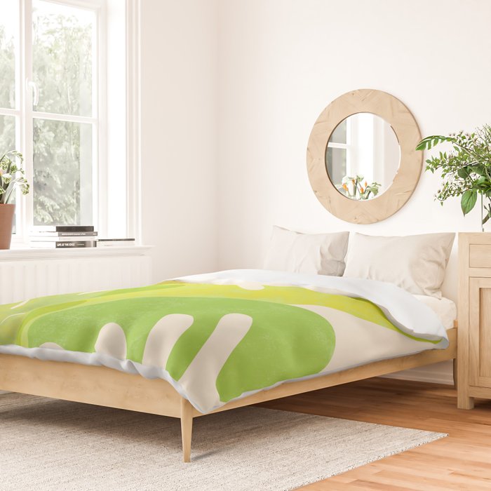 Cozy Salad Stack Abstract Scene Duvet Cover Gallery Image 2
