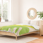 Cozy Salad Stack Abstract Scene Duvet Cover Gallery Image 2