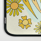 surfs up little ones // retro surf art by surfy birdy Laptop Sleeve Gallery Image 3