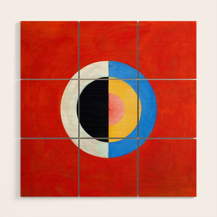 Hilma af Klint Swan 17 Wood Wall Art Gallery Image 1
