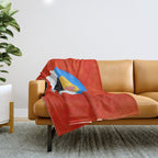 Hilma af Klint Swan 17 Throw Blanket Gallery Image 1