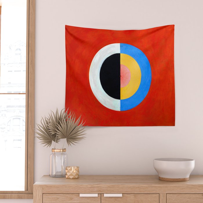 Hilma af Klint Swan 17 Wall Tapestry Gallery Image 2
