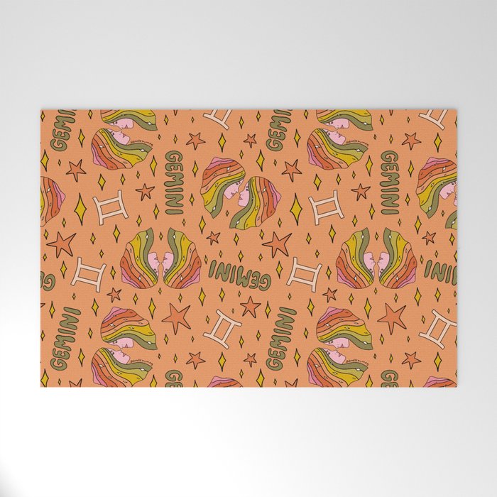 Gemini Print Welcome Mat Gallery Image 1