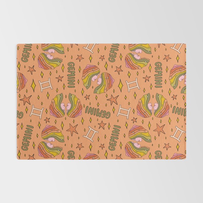 Gemini Print Rug Gallery Image 2