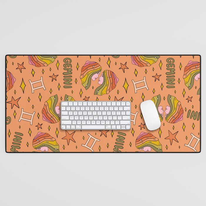 Gemini Print Desk Mat Gallery Image 1