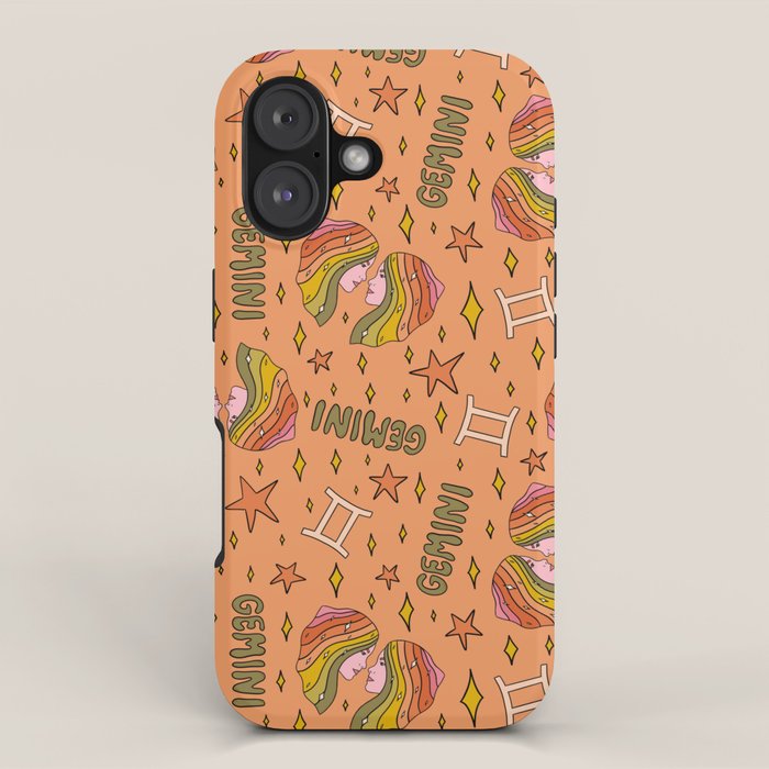 Gemini Print iPhone Case Gallery Image 1