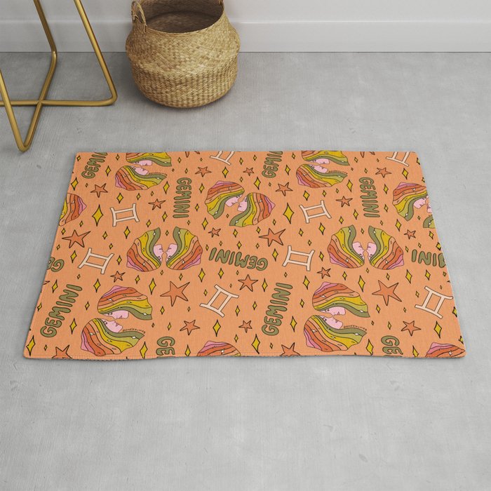 Gemini Print Rug Gallery Image 1