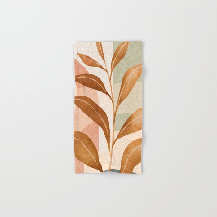 Tropical Leaf- Abstract Art 25 Bath Towel Gallery Image 1