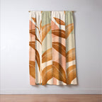Tropical Leaf- Abstract Art 25 Window Curtain Gallery Image 3