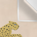 le guépard Wall Tapestry Gallery Image 3