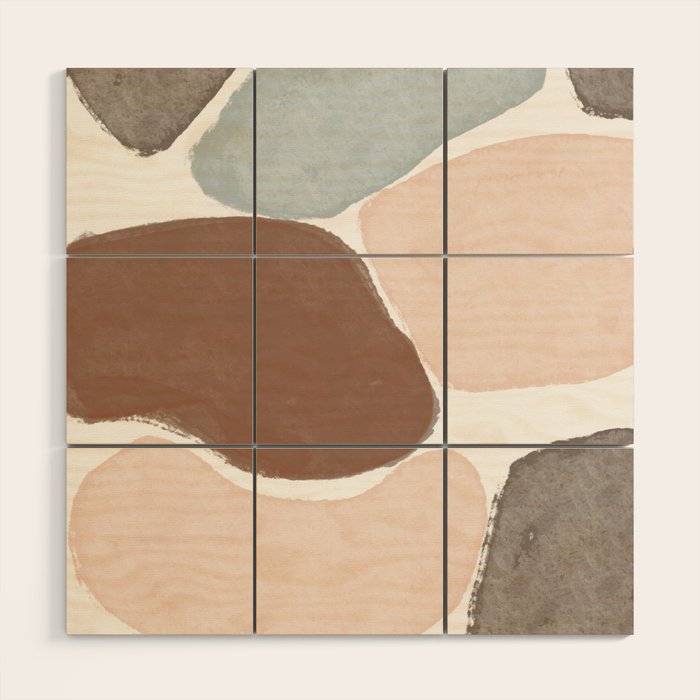 Soft Sediments Wood Wall Art Gallery Image 1