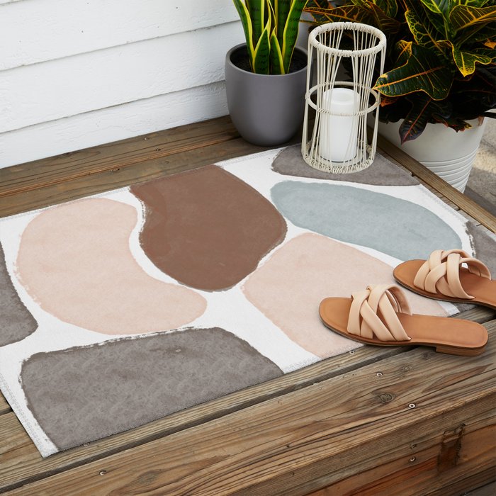 Soft Sediments Outdoor Rug Gallery Image 2