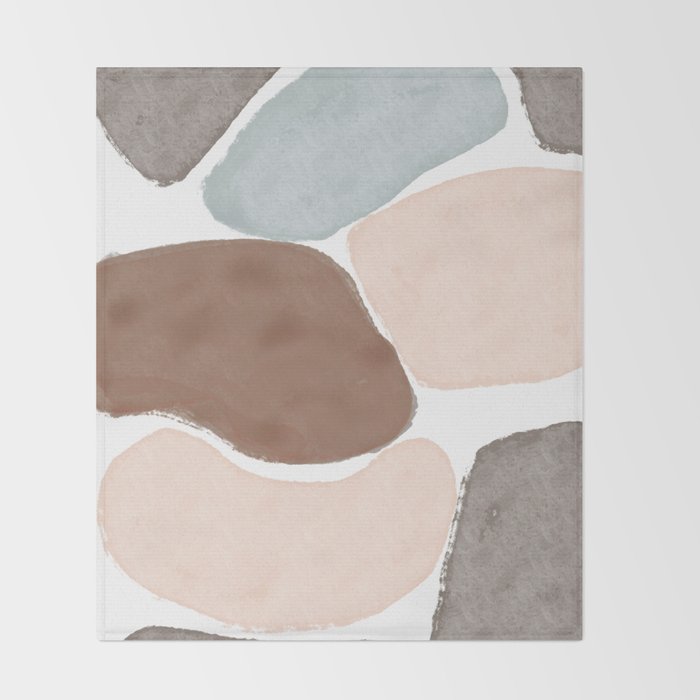 Soft Sediments Throw Blanket Gallery Image 2