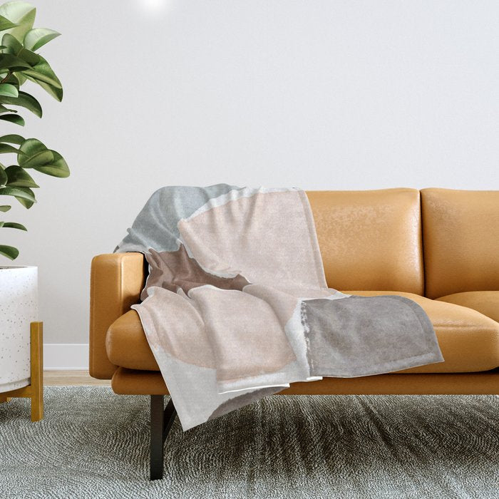 Soft Sediments Throw Blanket Gallery Image 1