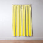 Dreamy Future Stripes Yellow Gradient Ombre Pattern Window Curtain Gallery Image 3