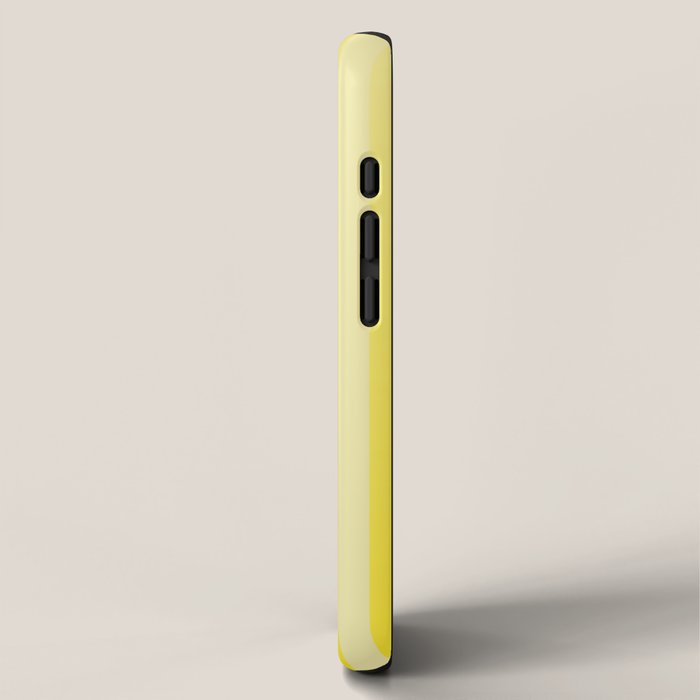 Dreamy Future Stripes Yellow Gradient Ombre Pattern iPhone Case Gallery Image 2