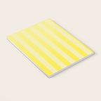 Dreamy Future Stripes Yellow Gradient Ombre Pattern Notebook Gallery Image 3