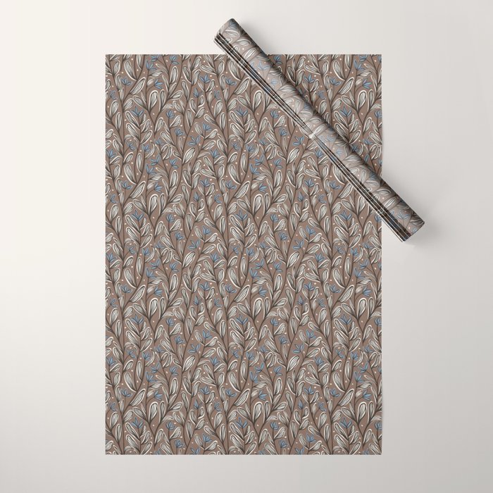 Autumn Florals #1 Wrapping Paper Gallery Image 1