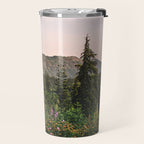 Mount Rainier Wildflower Adventure VII - Pacific Northwest Mountain Forest Wanderlust Travel Mug Gallery Image 2