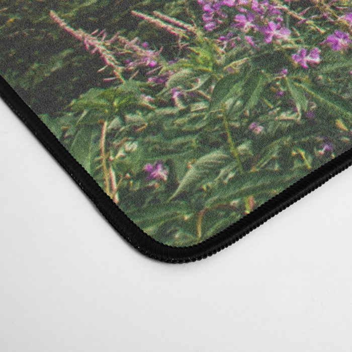 Mount Rainier Wildflower Adventure VII - Pacific Northwest Mountain Forest Wanderlust Desk Mat Gallery Image 4