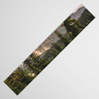 Mount Rainier Wildflower Adventure VII - Pacific Northwest Mountain Forest Wanderlust Table Runner Gallery Image 3