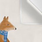foxes lets tandem Wall Tapestry Gallery Image 3