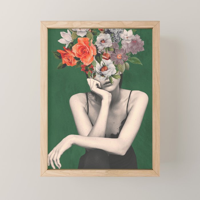 natural beauty-collage 3/5 Mini Art Print Gallery Image 1