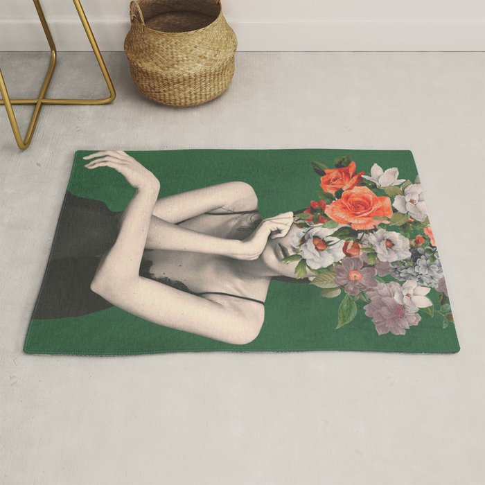 natural beauty-collage 3/5 Rug Gallery Image 1
