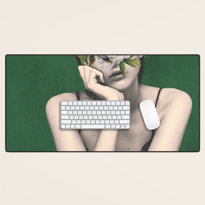 natural beauty-collage 3/5 Desk Mat Gallery Image 1