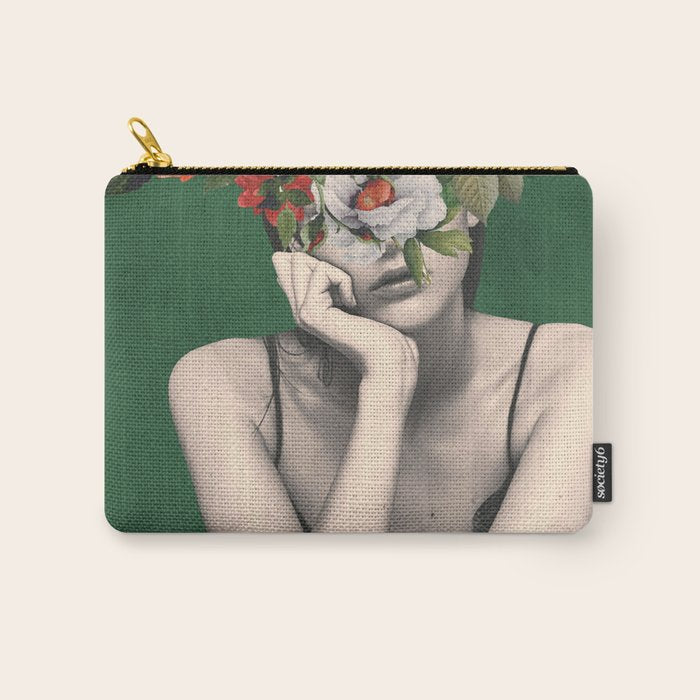 natural beauty-collage 3/5 Carry All Pouch Gallery Image 1