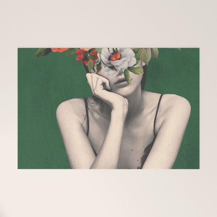 natural beauty-collage 3/5 Welcome Mat Gallery Image 1