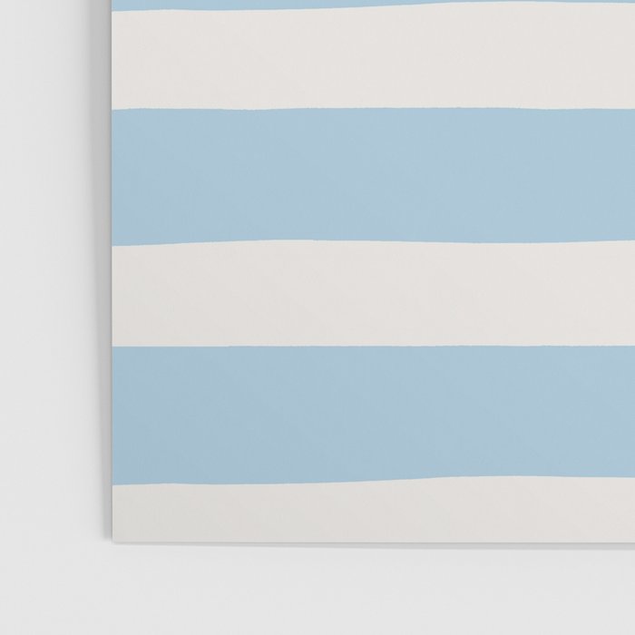 Thick Stripes Baby Blue Poster Gallery Image 3
